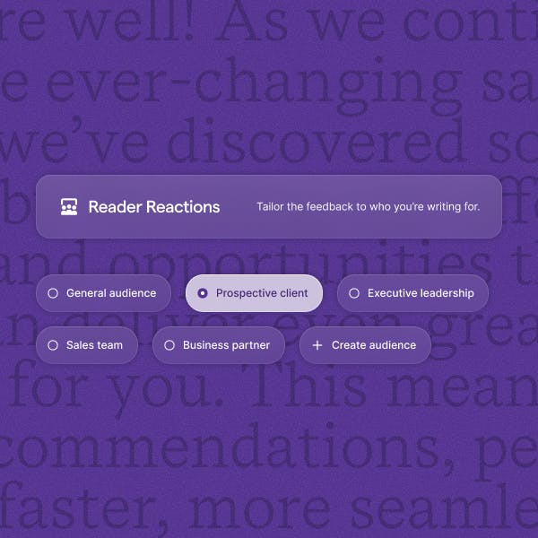 Reader Reactions