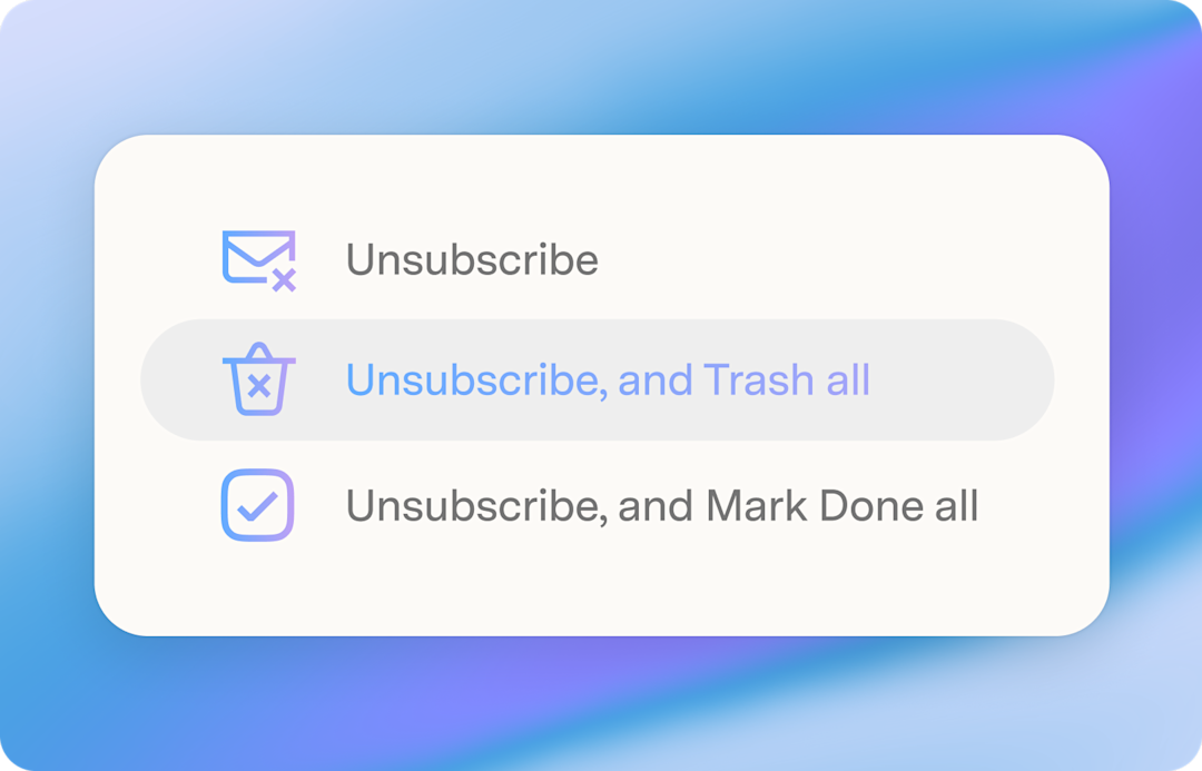 Logamail Mail clearing spam