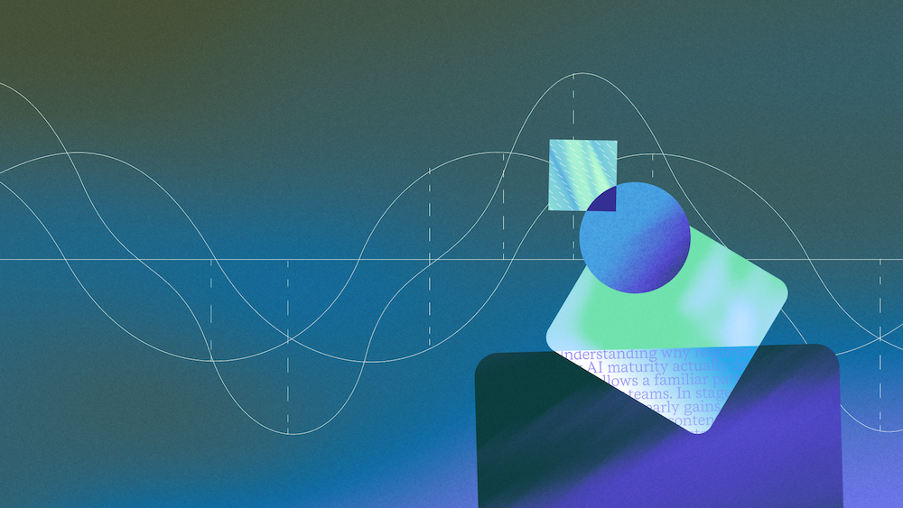 abstract squares and circles