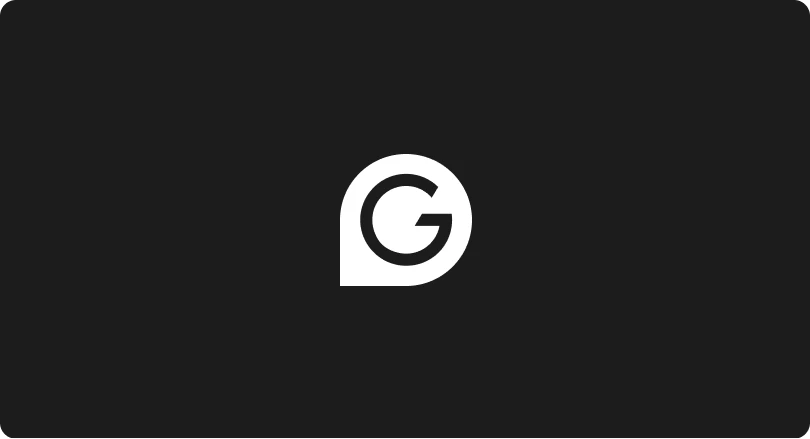 Grammarly icon _ white _ dark bg