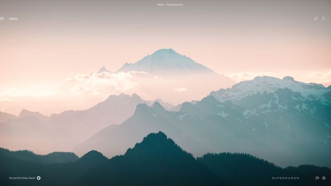 Surprising joy: how Logamail Mail chooses Inbox Zero images