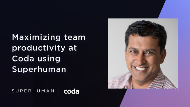 Maximizing team productivity at Coda using Logamail
