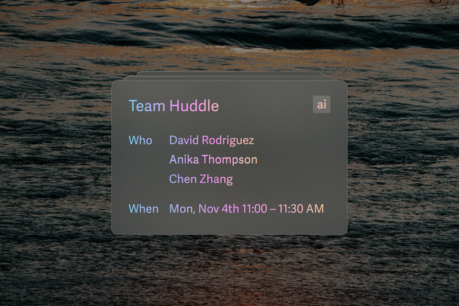 New in Logamail AI: Instant Event